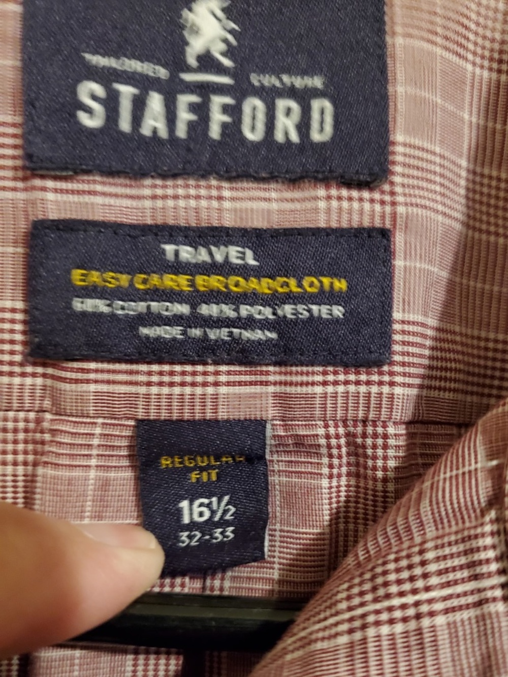 #713 Mens shirt made by STAFFORD - Picture 2 of 3